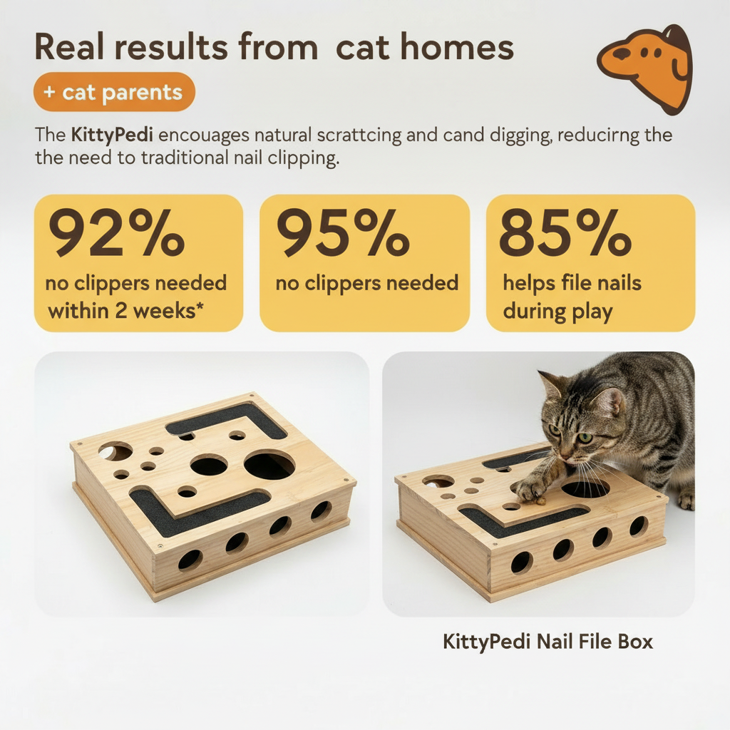 The Kitty Nail File Box