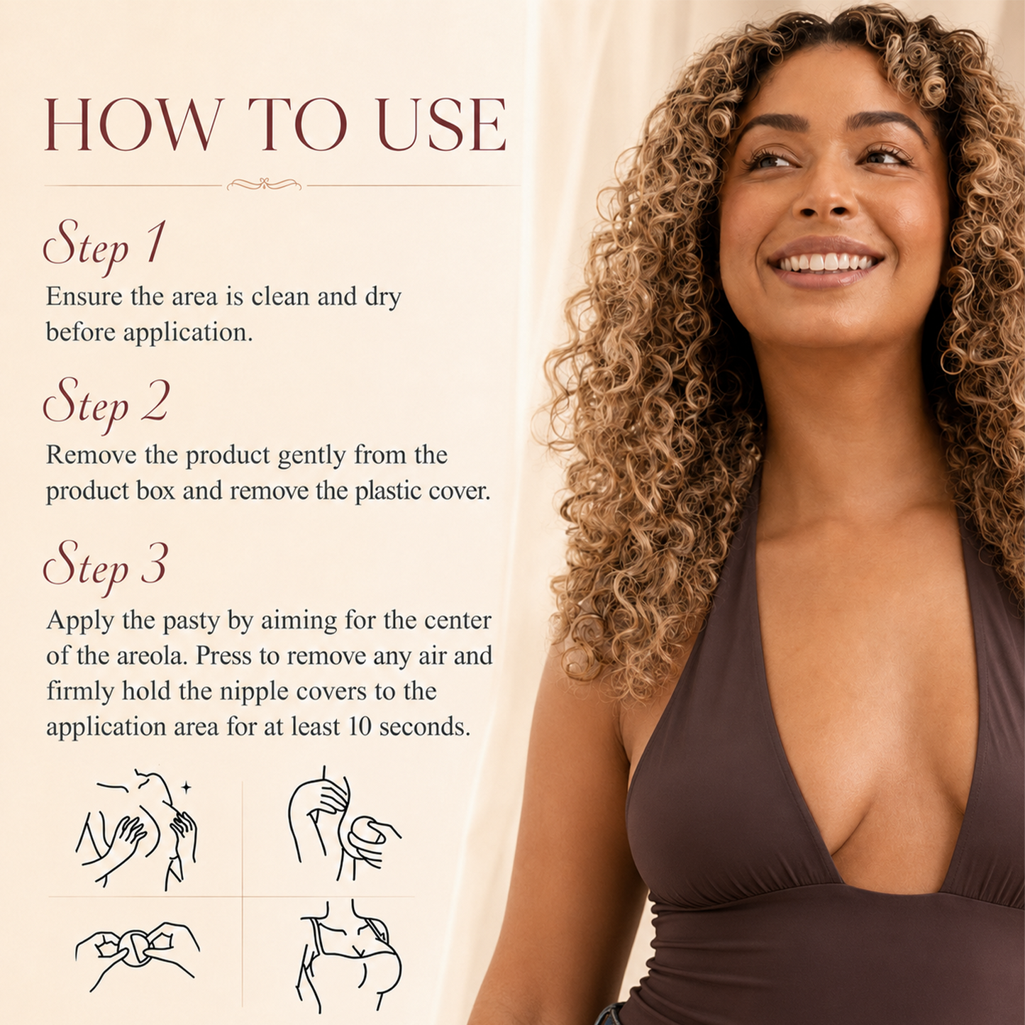 Seamless Sticky Nipple Covers