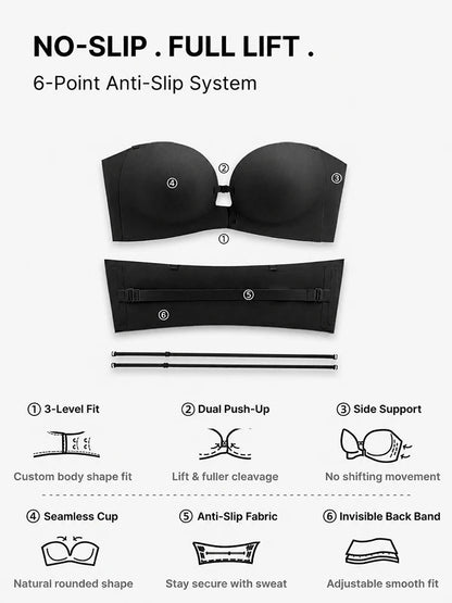 Strapless Push-Up Bra