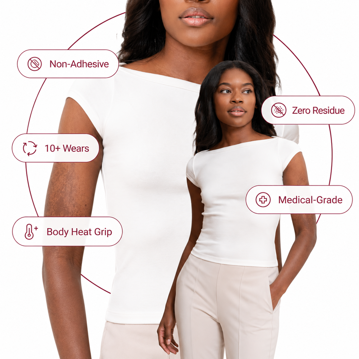 Seamless Sticky Nipple Covers