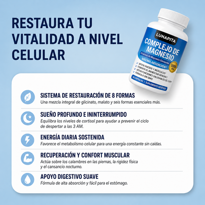 Lunapita® Complejo de Magnesio
