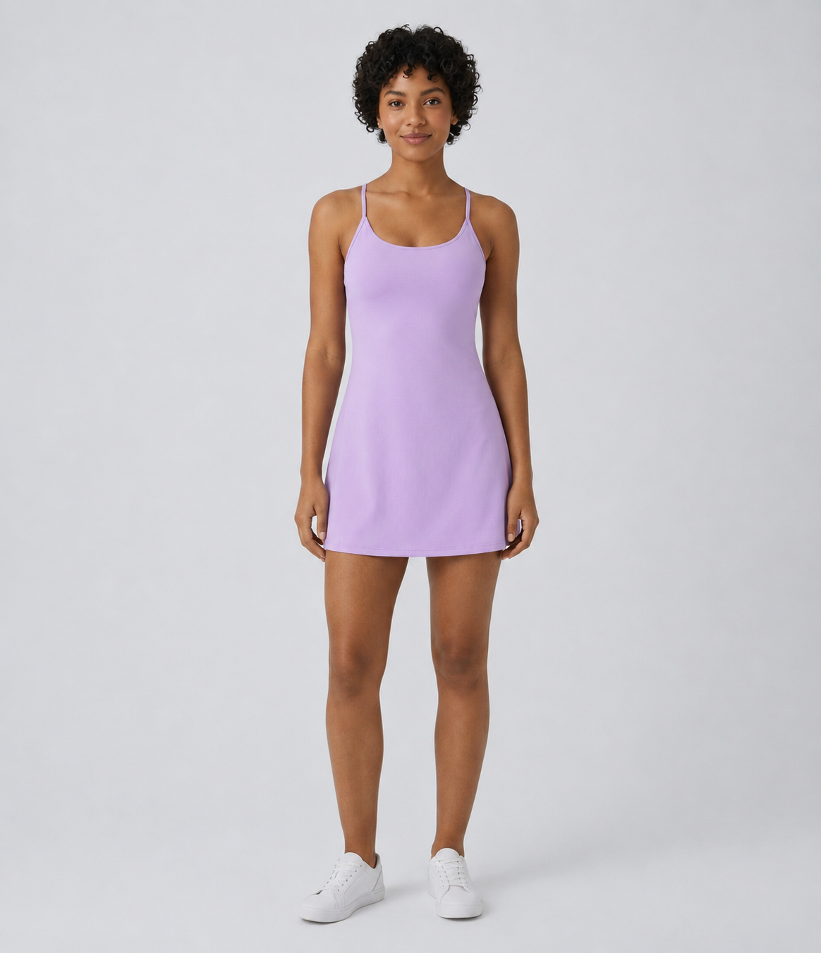 Plush Backless Active Dress