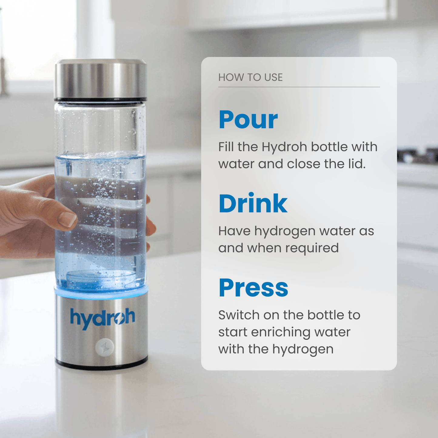 Hydrogen Water Bottle