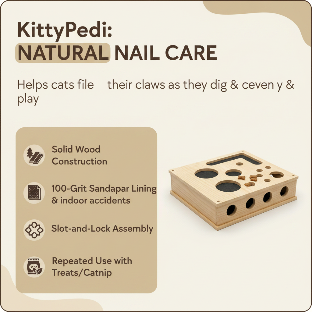 The Kitty Nail File Box