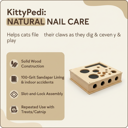 The Kitty Nail File Box