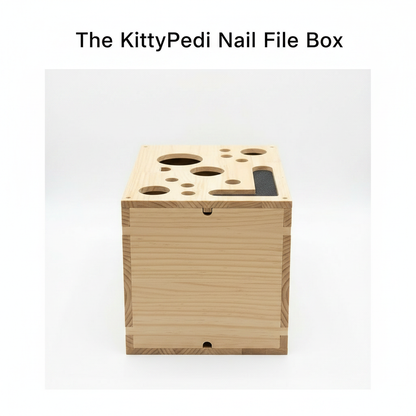 The Kitty Nail File Box