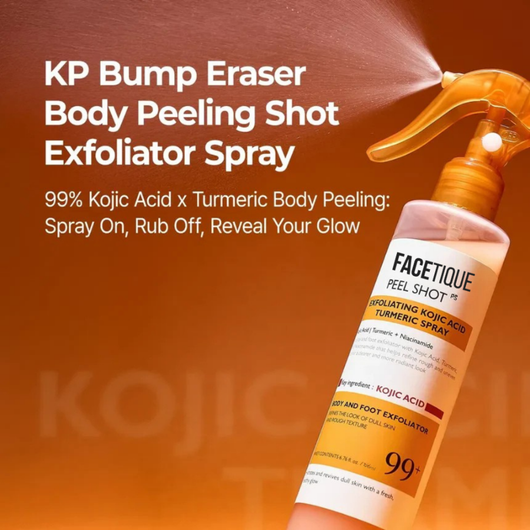 Aerosol de cúrcuma con ácido kójico